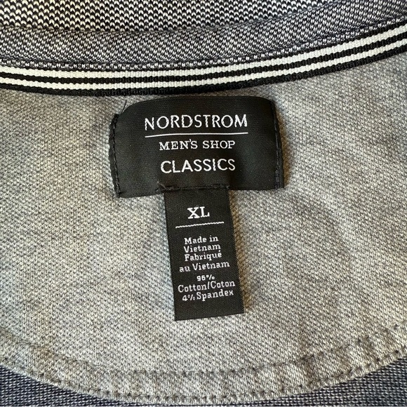 Nordstrom Heather Gray Polo  shirt size xl EUC - Picture 3 of 9